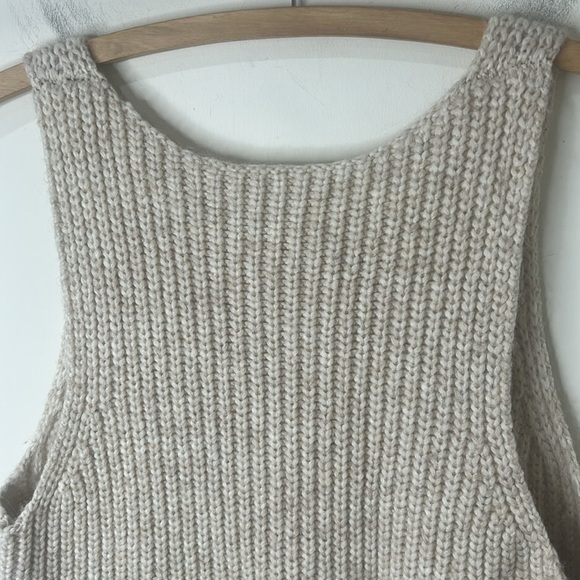 WILFRED FREE Karolin Knit Colorblock Sleeveless Knit Sweater Tunic Size Small - Picture 7 of 13